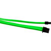 1stPlayer комплект удължителни кабели Custom Modding Cable Kit Neon Green - ATX24P, EPS, PCI-e