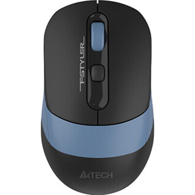 Безжична мишка A4tech FB10C Fstyler Stone Black, Bluetooth, 2.4GHz, син/черен