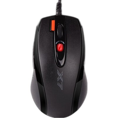 Геймърска мишка A4tech Oscar XL-750BK, Лазерна, Жична, USB, Черна