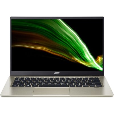 Лаптоп Acer Swift 1 SF114-34-C4KX - 14" FHD IPS, Intel Celeron N5100, Gold