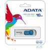 Флаш Памет ADATA C008 16GB White/ Blue