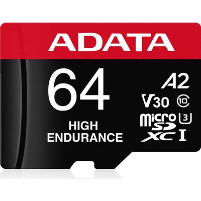 microSDXC карта ADATA High Endurance 64GB UHS-I U3