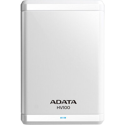 Портативен външен диск ADATA HV100 2 TB, White