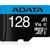 microSDXC карта ADATA Premier 128GB UHS-I A1 V10 + SD адаптер