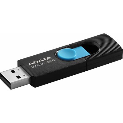 Флаш памет ADATA UV220 16GB - Black / Blue