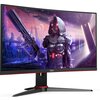 Геймърски извит монитор AOC C24G2AE - 24" FHD VA 165Hz FreeSync