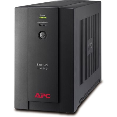 UPS APC Back-UPS BX1400U-GR - 1400VA, 230V, AVR, Schuko Sockets