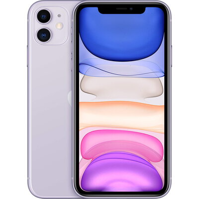 Телефон Apple iPhone 11 - 64GB Лилав