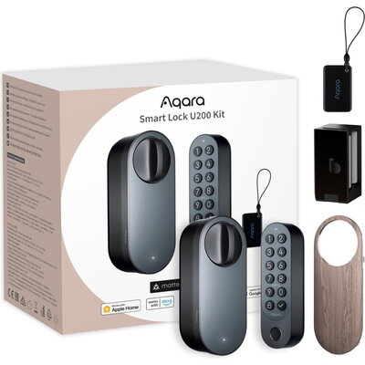 AQARA Smart Lock U200 Kit, Black