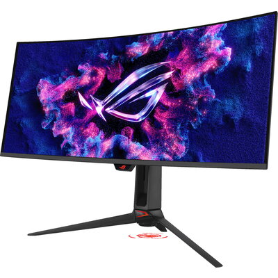 Монитор ASUS ROG Swift OLED PG34WCDN - 34" 3440x1440 QD-OLED 360Hz, 1800R Curved