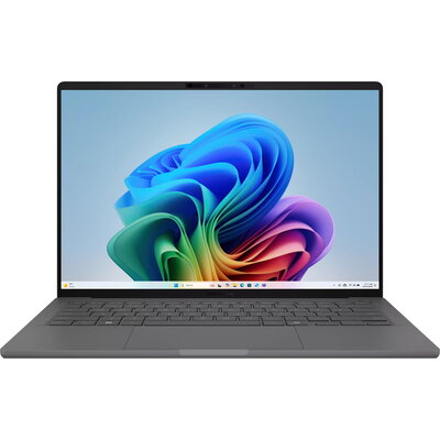 Лаптоп ASUS Zenbook A14 UX3407QA-QD306W - 14" WUXGA OLED, Snapdragon X, 32GB RAM, 1TB SSD, Windows 11
