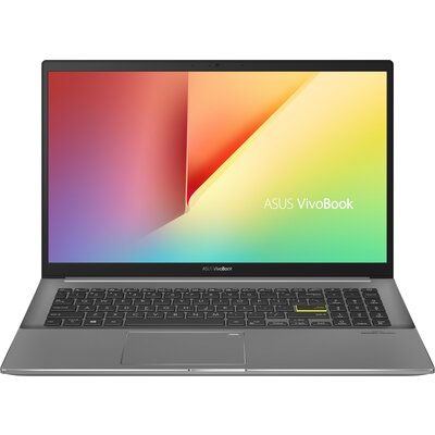 Лаптоп ASUS VivoBook S15 S533EQ-WB517T - 15.6" FHD IPS, Intel Core i5-1135G7, Indie Black