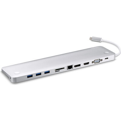ATEN UH3234 - USB-C Multiport докинг станция с Power Pass-Through поддръжка