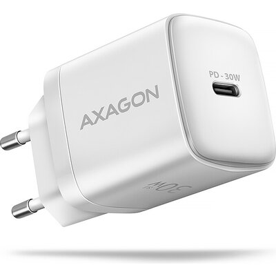 AXAGON ACU-PD30W wall charger 1x QC3.0/AFC/FCP/PD type-C, 30W, white