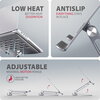 AXAGON HMC-STND ALUMINUM stand with HUB 5Gbps, for 10" - 16" laptops