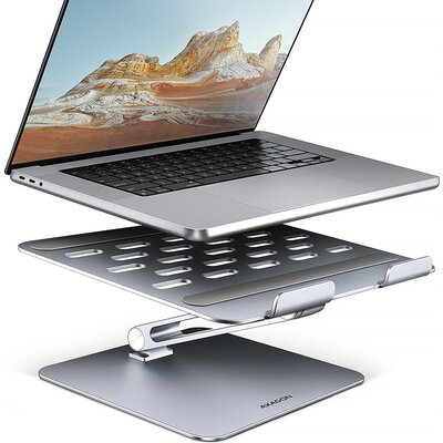 AXAGON Aluminum HQ stand for laptops size 10" - 16"