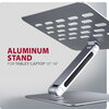 AXAGON Aluminum HQ stand for laptops size 10" - 16"