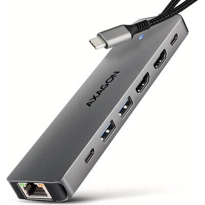 AXAGON HMC-7HX2 - Multi port USB-C 5Gbps hub