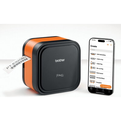 Етикетен принтер Brother P-touch CUBE Pro Labelling Machine PT-E920BT