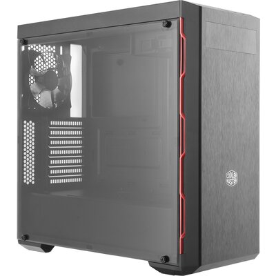 Кутия Cooler Master MasterBox MB600L Red ODD