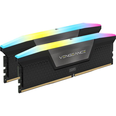 Corsair DDR5 32GB (2x16GB) Vengeance RGB DIMM 6400MHz CL32 black