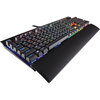 Геймърска механична клавиатура Corsair K70 LUX RGB - Cherry MX RGB Brown
