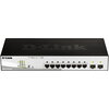 D-Link DGS-1210-08P - Гигабитов Smart управляем PoE суич 