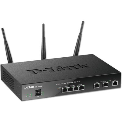 D-Link DSR-1000AC - Безжичен VPN рутер за унифицирани услуги