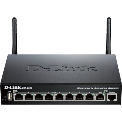 D-Link DSR-250N - Безжичен VPN рутер за унифицирани услуги
