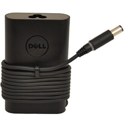 Dell 7.4 mm barrel 65 W AC Adapter with 1 meter Power Cord - Euro