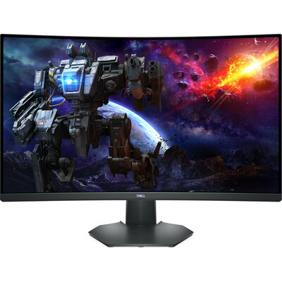 Геймърски извит монитор Dell S3222DGM - 32" VA QHD, 165Hz FreeSync