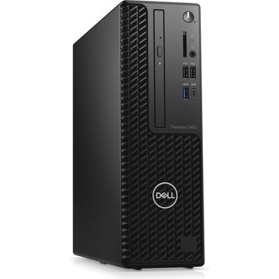 Компютър Dell Precision 3450 SFF - Intel Core i5-11500, 8GB RAM, 256GB SSD + 1TB HDD, Radeon Pro WX 3200