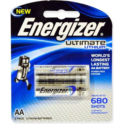 Литиеви батерии Energizer 2бр. AA