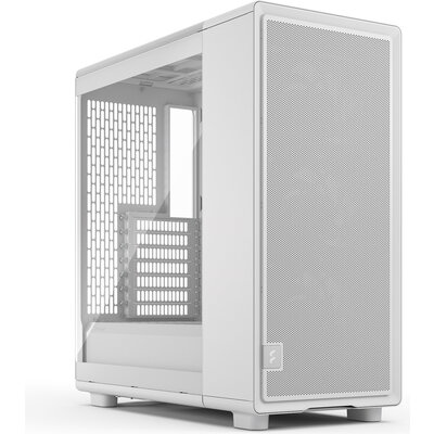 Кутия Fractal Design Epoch White TG Clear