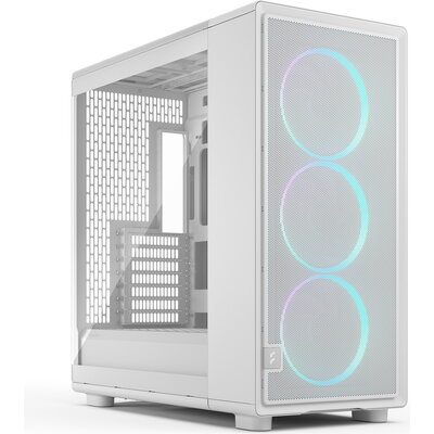 Кутия Fractal Design Epoch XL White TG RGB Clear tint