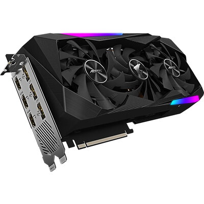 Видео карта GIGABYTE AORUS GeForce RTX 3060 Ti MASTER 8G
