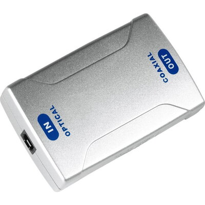 Оптичен конвертор HAMA-42905, Optical IN ODT (Toslink) / Coax OUT