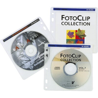 Полиетиленов плик за CD/DVD - 40 бр. пакет, прозрачен