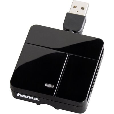 Четец за карти HAMA 94124 Multi, All in 1, USB 2.0, SD/micro SD/CF/MS/xD/