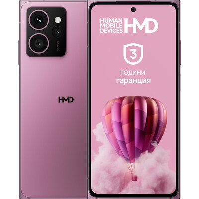 Смартфон HMD Skyline, Neon Pink, 256GB + 12GB RAM