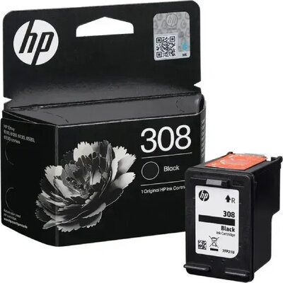 Консуматив HP 308 Black Original Ink Cartridge