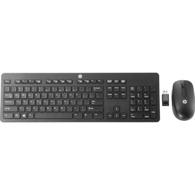 Безжична клавиатура и мишка HP Slim Wireless Keyboard and Mouse