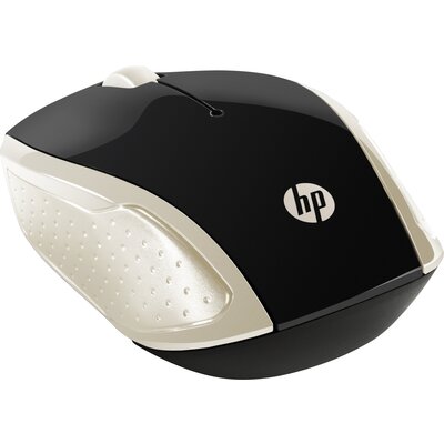 Безжична мишка HP Wireless Mouse 200, Silk Gold