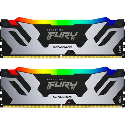 Kingston 64GB 6400MT/s DDR5 CL32 DIMM (Kit of 2) FURY Renegade RGB XMP