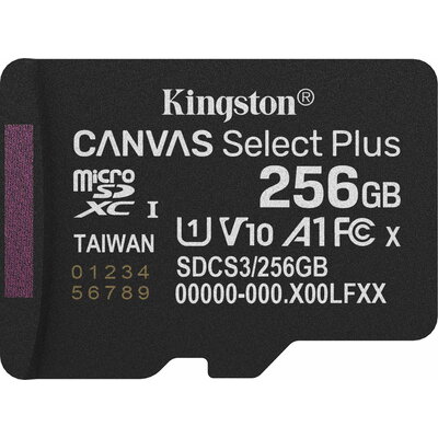 Карта памет Kingston Canvas Select Plus microSDXC 256GB