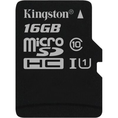 Kingston microSDHC Canvas Select 16GB + SD адаптер