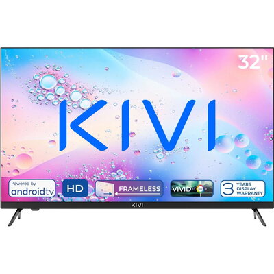 Телевизор KIVI 32H760QB - 32" HD, Android TV