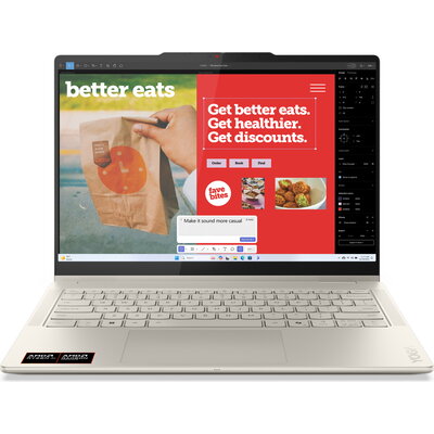 LENOVO Yoga 7 2-in-1 - AMD Ryzen AI 5 340, 14" WUXGA OLED Touch, 24GB DDR5, 1TB SSD, Windows 11, Seashell