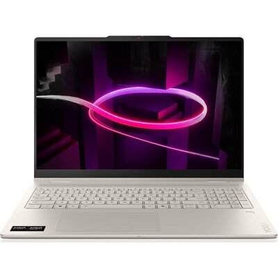 Лаптоп Lenovo Yoga 7 2-in-1 - AMD Ryzen AI 7 445, 16" WUXGA OLED Touch, 24GB DDR5, 1TB SSD, Windows 11, Seashell + Pen