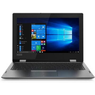 Лаптоп Lenovo Yoga 330 - 11.6" HD Touch, Intel Pentium Silver N5000, 4GB, Mineral Grey